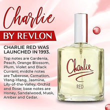 Load image into Gallery viewer, Revlon Charlie Eau De Toilette Spray for Women, Red, 3.4 Ounce
