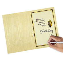 Load image into Gallery viewer, Hallmark Father's Day Card for Son (A Fine Example of a Good Man)
