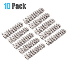 Load image into Gallery viewer, Erayco 10Pcs Fixed Bridge Jumper FBI-10-6 for DIN Rail Terminal Block, Insert-Pull Bridging Matching UK-2.5B UK5N Fixed Bridge Jumpers 10 Pole
