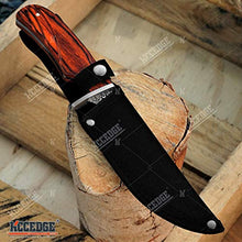 Load image into Gallery viewer, 10" Tactical Knife Survival Knife Hunting Knife FULL TANG Fixed Blade Knife Etched Damascus Razor Sharp Edge Camping Accessories Camping Gear Survival Kit Survival Gear Tactical Gear 51596 (Silver)
