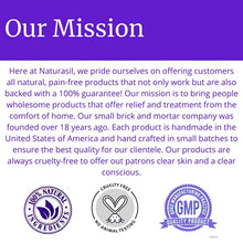Load image into Gallery viewer, Naturasil Homeopathic Remedies Tinea Versicolor 10% Sulfur Soap | Also Helps to Relieve Candida &amp; Onychomycosis- 4 Ounce Bar
