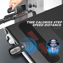 Load image into Gallery viewer, Under Desk Treadmill for Home, 2.25HP Electric Folding Treadmill with Bluetooth Speaker Remote Control &amp; 12 Preset Modes, Walking Jogging Running Exercise Machine for Home Gym,Installation-Free
