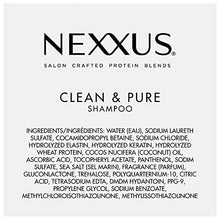 Load image into Gallery viewer, Nexxus Clean and Pure Clarifying Shampoo For Nourished Hair With ProteinFusion, Paraben-Free 13.5 oz
