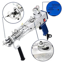 Load image into Gallery viewer, BLBO Tufting Gun,Cut Pile and Loop Pile 2in1 Dual-Use rug gun rug making kit,Embroidery Machine punch needle kit DIY Efficient Hand-Held Knitting Machine 5-45 Stitches/Sec(Tufting Gun kit Adjustable)
