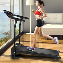 Load image into Gallery viewer, Smart 2HP Electric Folding Treadmill, 3 Levels Manual Incline Fitness Motorized Running Jogging Exercise Machine with W/PAD Holder, Hand Grip Pulse Sensor for Home Gym Cardio Workout Training Indoor
