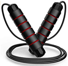 Load image into Gallery viewer, FITFORT Jump Rope, Tangle-Free Rapid Speed Jumping Rope Cable with Ball Bearings for Women, Men, and Kids, Adjustable Steel Jump Rope Workout with Foam Handles for Fitness, Home Exercise &amp; Slim Body
