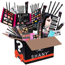 Load image into Gallery viewer, SHANY Gift Surprise - AMAZON EXCLUSIVE - All in One Makeup Bundle - Includes Pro Makeup Brush Set, Eyeshadow Palette,Makeup Set or Lipgloss Set and etc. - COLORS &amp; SELECTION VARY

