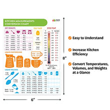 Load image into Gallery viewer, Kitchen Conversion Chart Magnet - Imperial &amp; Metric to Standard Conversion Chart Decor Cooking Measurements for Food - Measuring Weight, Liquid, Temperature - Recipe Baking Tools Cookbook Accessories

