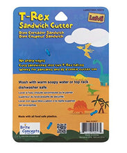 Load image into Gallery viewer, Bright Concepts T-Rex Dinosaur Sandwich Cutter, Plastic
