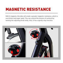Load image into Gallery viewer, JOROTO Belt Drive Indoor Cycling Bike with Magnetic Resistance Exercise Bikes Stationary Bike
