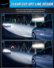 Load image into Gallery viewer, Nilight H11/H9/H8 LED Headlight Bulbs, H11 Low Beam Headlight Bulb 6500k H11 LED Bulb Cool White IP67
