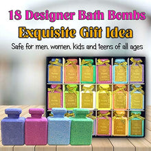 Load image into Gallery viewer, Perfume Gift Sets for Teens &amp; Women Bath Bombs Set - Designer Fragrance Gift Set -18 Eu De Toilette Spa Bath Bombs for Women. Best Bath Bombs for Teenage Girls Party Favors.#1 Gifts for Teenage Girls!
