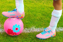 Load image into Gallery viewer, Vizari Blossom Soccer Ball, Pink/Blue, 3
