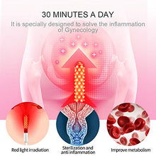 Load image into Gallery viewer, KTS Gynecological Treatment Vaginal Rejuvenation Wand Feminine Care Device Using Red Bule Lights
