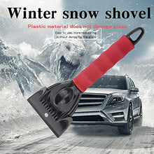 Load image into Gallery viewer, YES.YM Car Ice Scraper for Windshield,Snow Scraper (2Pack) Snow Ice Scraper for Car with Foam Handle,Heavy-Duty Frost and Snow Removal Tool for Car Windshield and Window

