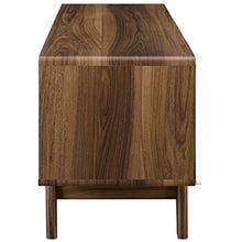 Load image into Gallery viewer, Modway Tread Mid-Century Modern 47 Inch TV Stand in Walnut White
