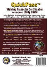 Load image into Gallery viewer, Certified Welding Inspector AWS/CWI QuickPass Study Guide based on AWS D1.1 2020
