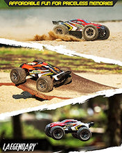 Load image into Gallery viewer, 1:12 Scale Large RC Cars 48+ kmh Speed - Boys Remote Control Car 4x4 Off Road Monster Truck Electric - All Terrain Waterproof Toys Trucks for Kids and Adults - 2 Batteries + Connector for 30+ Min Play
