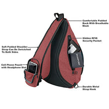 Load image into Gallery viewer, Versatile Canvas Sling Bag / Urban Travel Backpack | Wear Over Shoulder or Crossbody for Men &amp; Women, by NeatPack
