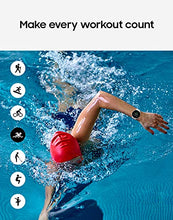 Load image into Gallery viewer, Samsung Electronics Galaxy Watch 4 44mm Smartwatch with ECG Monitor Tracker for Health Fitness Running Sleep Cycles GPS Fall Detection LTE US Version, Silver
