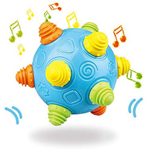 Load image into Gallery viewer, Baby Music Shake Dancing Ball Toy, BPA Free Bouncing Sensory Developmental Ball for Boys and Girls

