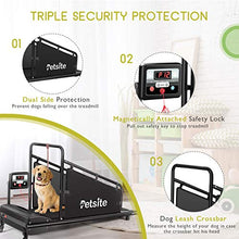 Load image into Gallery viewer, PETSITE Dog Treadmill, Pet Dog Running Machine for Small &amp; Medium-Sized Dogs, Pet Fitness Treadmill with 1.4'' LCD Display Screen, 200 LBS Capacity
