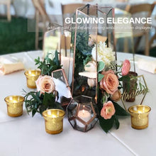 Load image into Gallery viewer, 48pcs Battery Tea Lights &amp; 24pcs Candle Holder Set, Idea for Table Centerpiece,Wedding,Holiday,Home Decor
