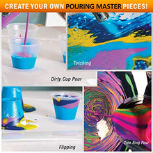 Load image into Gallery viewer, Pouring Masters Silver Dollar Metallic Acrylic Ready to Pour Pouring Paint – Premium 32-Ounce Pre-Mixed Water-Based - for Canvas, Wood, Paper, Crafts, Tile, Rocks and More

