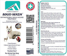 Load image into Gallery viewer, Forticept Maxi-Wash Antiseptic Antifungal Antibacterial Medicated Itch Relief Hot Spot Spray for Dogs &amp; Cats|First Aid Skin and Paw Cleanser | Wounds Treatment 8 oz
