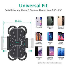 Load image into Gallery viewer, Bovon Bike Phone Mount with 360 Rotation, Anti-Shake Adjustable Motorcycle Phone Mount for Bicycle &amp; Scooter, Compatible with iPhone SE/11 Pro Max/11 Pro/11/XS/XS Max/XR/8, Samsung S20/S20 Plus
