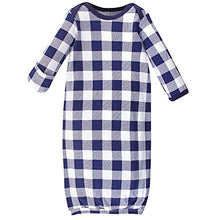 Load image into Gallery viewer, Touched by Nature Unisex Baby Organic Cotton Gowns, Arctic, Preemie US
