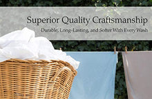 Load image into Gallery viewer, Elite Home 100% GOTS Certified Organic Cotton Super-Soft Bed/Throw Blanket, Oyster, King
