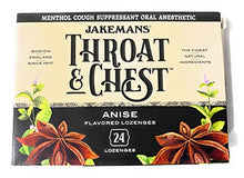 Load image into Gallery viewer, Jakeman's Anise Throat &amp; Chest Lozenge Box, 24 counts
