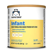 Load image into Gallery viewer, Amazon Brand - Mama Bear Milk-Based Powder Infant Formula with Iron, Non-GMO 12.5, Ounce
