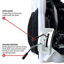 Load image into Gallery viewer, TOMAHAWK Motorized Fertilizer Spreader Broadcast 4 Gallon Seed Lawn Ice Melt Salt
