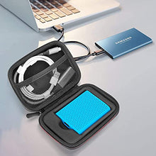 Load image into Gallery viewer, ProCase Shockproof Carrying Case + Silicone Cover Combo for Samsung T5 / T3 Portable SSD Bundle with Hard Travel Carrying Case for Samsung T5 / T3 Portable SSD
