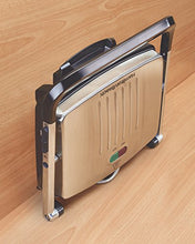 Load image into Gallery viewer, Hamilton Beach Panini Press, Sandwich Maker &amp; Electric Indoor Grill, Upright Storage, Nonstick Easy Clean Grids, Stainless Steel (25410)
