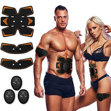 Load image into Gallery viewer, Antmona Abs Stimulator, Muscle Toner - Abs Stimulating Belt- Abdominal Toner- Training Device for Muscles- Wireless Portable to-Go Gym Device- Muscle Sculpting at Home- Fitness Equipment, Black
