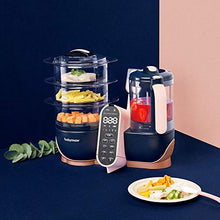 Load image into Gallery viewer, BabyMoov Duo Meal Station Multi-Speed Blender, Warmer, Defroster Bundled with HogoR Organic Baby Food Cookbook
