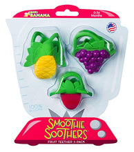 Load image into Gallery viewer, Baby Banana - Smoothie Soothers, 3-Pack of Toy Teethers and Chew Toys for Teething Infant, Baby, and Toddler
