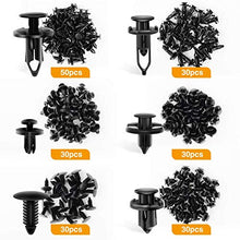 Load image into Gallery viewer, GOOACC - GRC-47 Universal Plastic Fender Clips,200 Pcs Push Bumper Fastener Rivet Clips with 6 Size Auto Body Retainer Clips Bumpers,Car Fender Replacement for GM, Ford &amp; Ch
