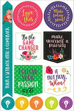 Load image into Gallery viewer, Essentials Planner Stickers -- Wake Up Kick Ass Repeat (Set of 150 Stickers)
