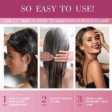Load image into Gallery viewer, Biotin &amp; Collagen Hair Mask with Argan Oil - Keratin Conditioner Natural Hair Growth - Deep Care &amp; Repair for Dry, Damaged, Color Treated, Wavy &amp; Curly Hair - Hair &amp; Scalp Treatment for Women - 10 Oz
