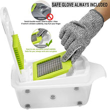 Load image into Gallery viewer, Aieruma Vegetable Chopper, 16 in 1 Onion Chopper Food Cutter, with Handheld Spiralizer Vegetable Slicer, Veggie Spiral Cutter, (BPA free) Heavy Duty Multi Vegetable-Fruit-Cheese-Dicer-Kitchen Cuttert
