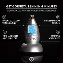 Load image into Gallery viewer, Microderm GLO Diamond Microdermabrasion Machine and Suction Tool - Clinical Micro Dermabrasion Kit for Tone Firm Skin, Advanced Home Facial Treatment System &amp; Exfoliator For Bright Clear Skin
