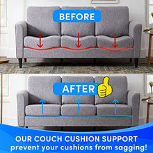 Load image into Gallery viewer, Couch Cushion Support for Sagging Seat, Under Couch Support Board, Saggy Sofa Cushion Support, Firmer ABS Board Cushion Support, Thicker Furniture Couch Slats Seat Saver, 17x66 inch
