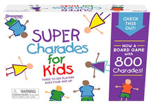 Load image into Gallery viewer, Super Charades for Kids Board Game - The 'No Reading Required' Family Game by Pressman
