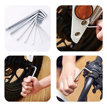 Load image into Gallery viewer, Convy GJ-0052 Allen Wrench Set, Hex Key Set with Arm Ball End, Metric, Set of 9 pieces, Standard
