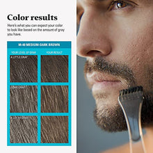Load image into Gallery viewer, Just For Men Mustache &amp; Beard, Beard Coloring for Gray Hair, With Biotin Aloe and Coconut Oil for Healthy Facial Hair, Dark Brown, M-45 (Pack of 3, Ecomm Friendly Packaging)
