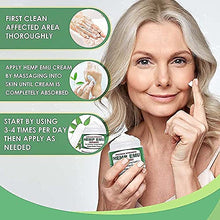 Load image into Gallery viewer, Hemp Emu Cream - Made In USA - Natural Hemp Cream Soothes Discomfort in Joints, Muscles, Back, Knees - Premium Hemp Oil Extract, Emu Oil, Menthol, Eucalyptus &amp; Natural Oils - 4oz

